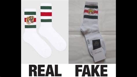 fake gucci socks vs real|gucci socks real.